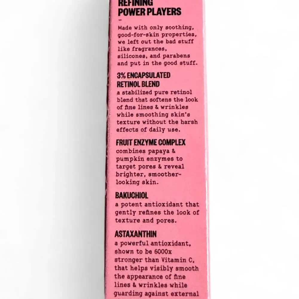 NIB Peace Out Retinol Face Stick Sephora Beauty Skincare Glowing Skin .28oz